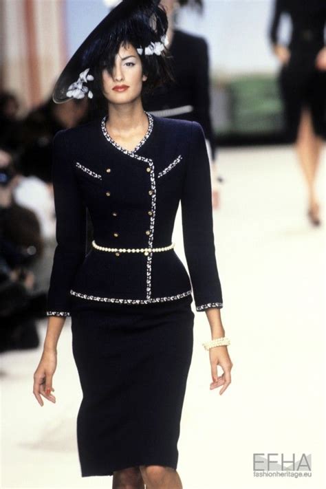 chanel spring-summer 1995 couture|Chanel spring dresses 1995.